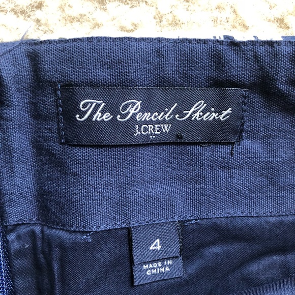 **NEW** J.Crew factory Pencil Skirt - size 4 - Picture 2 of 2